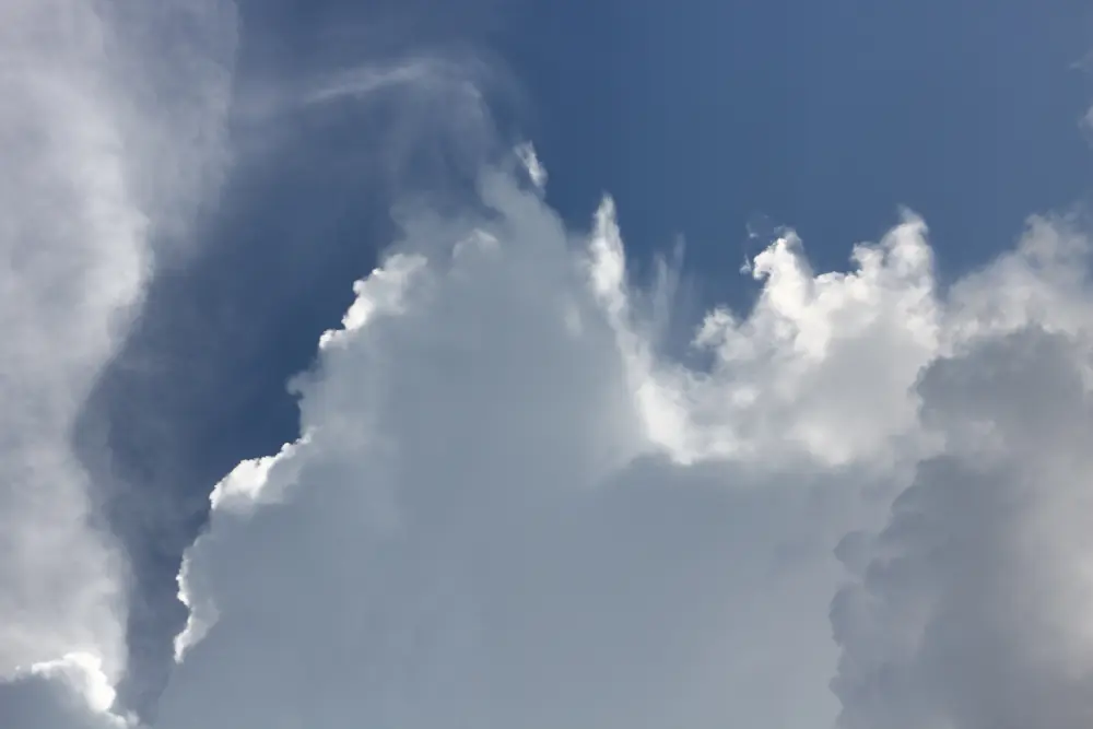 Une image de nuages