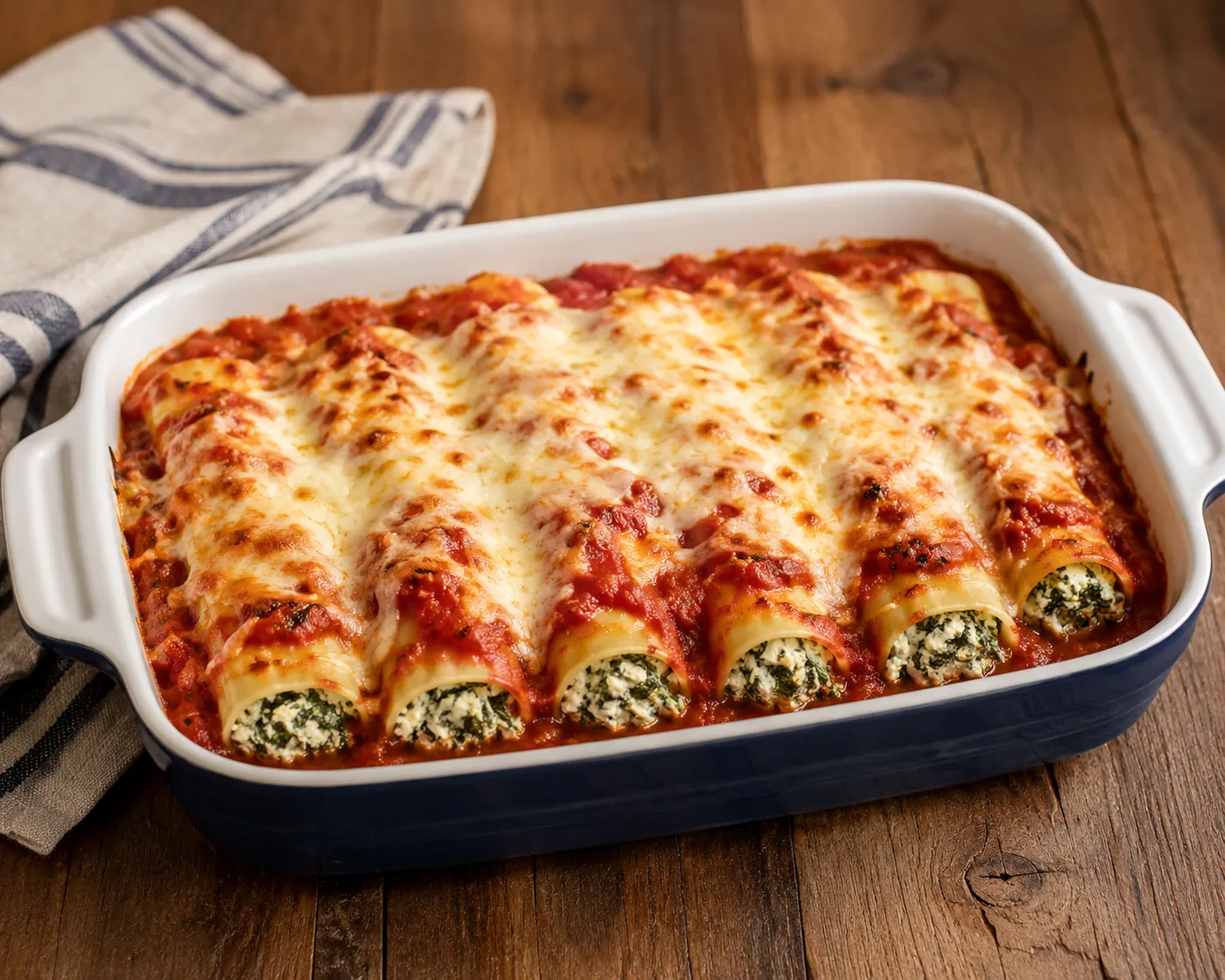 Spinach & Ricotta Cannelloni