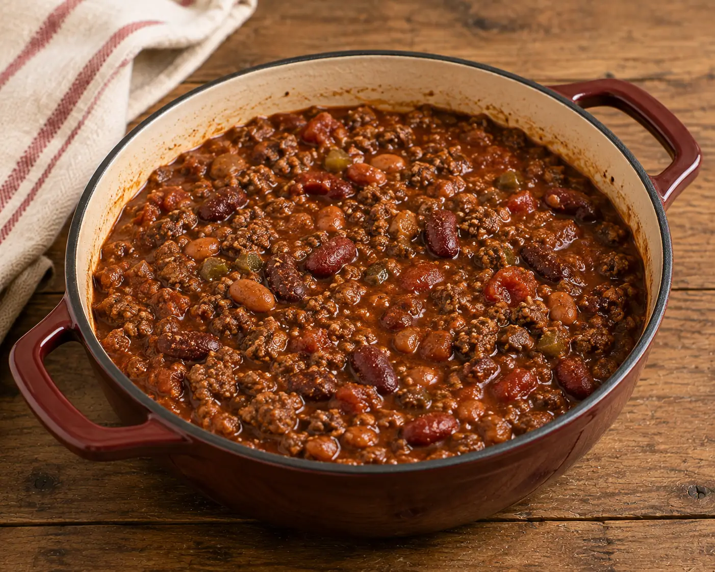 Chili with Dark Beer
