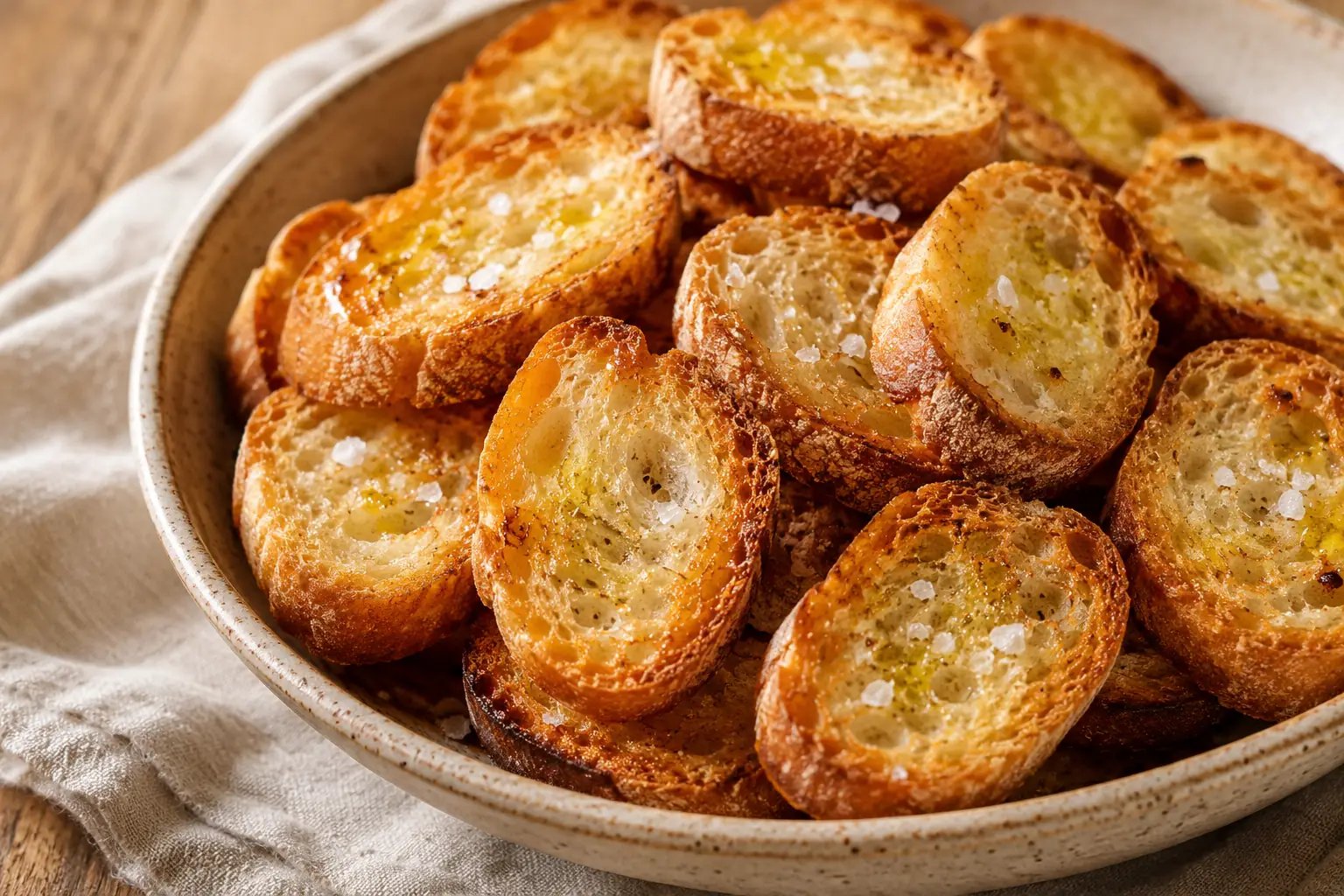 Salted Croutons