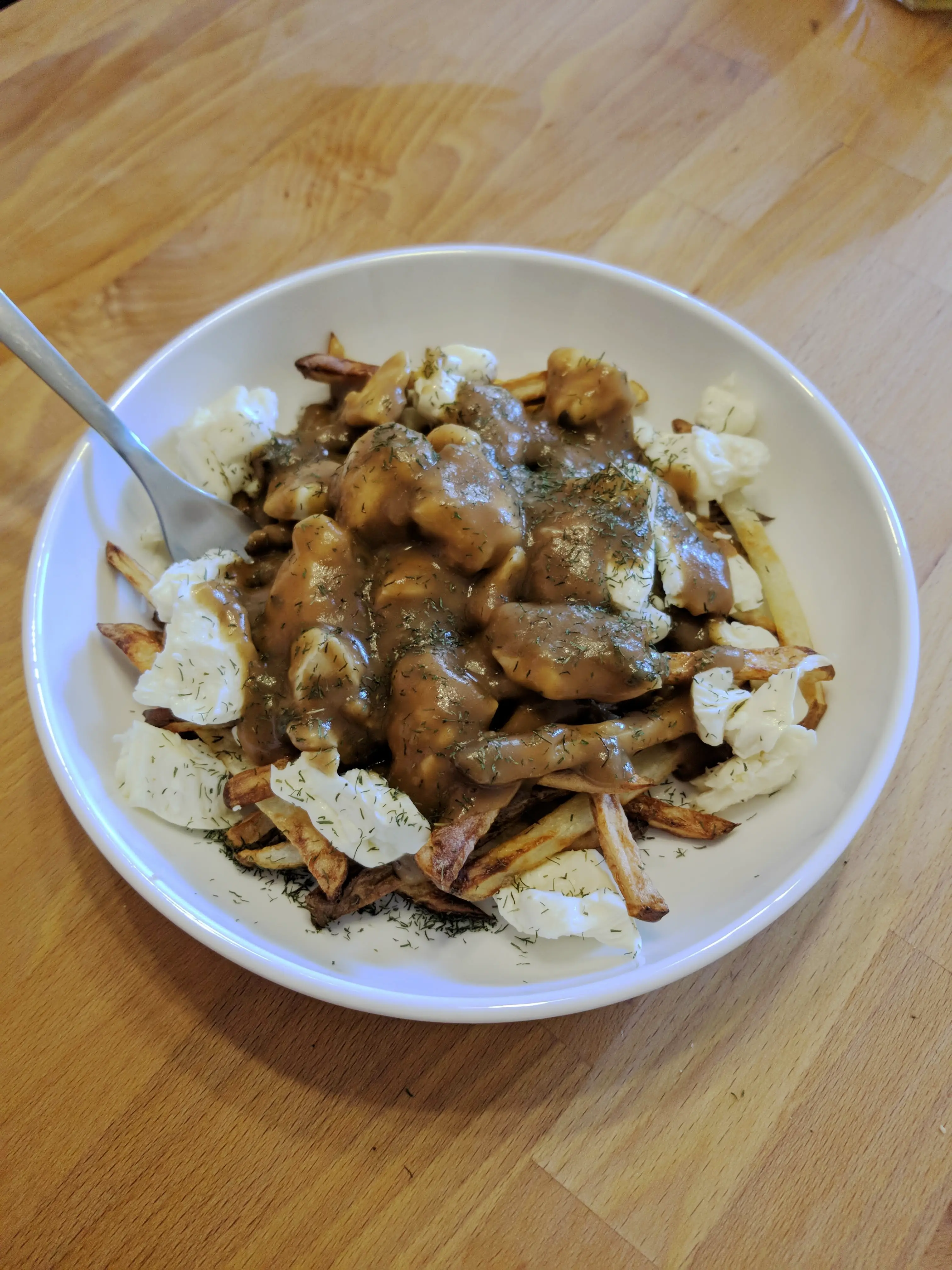 Une image de Sauce à Poutine au Poivre Vert